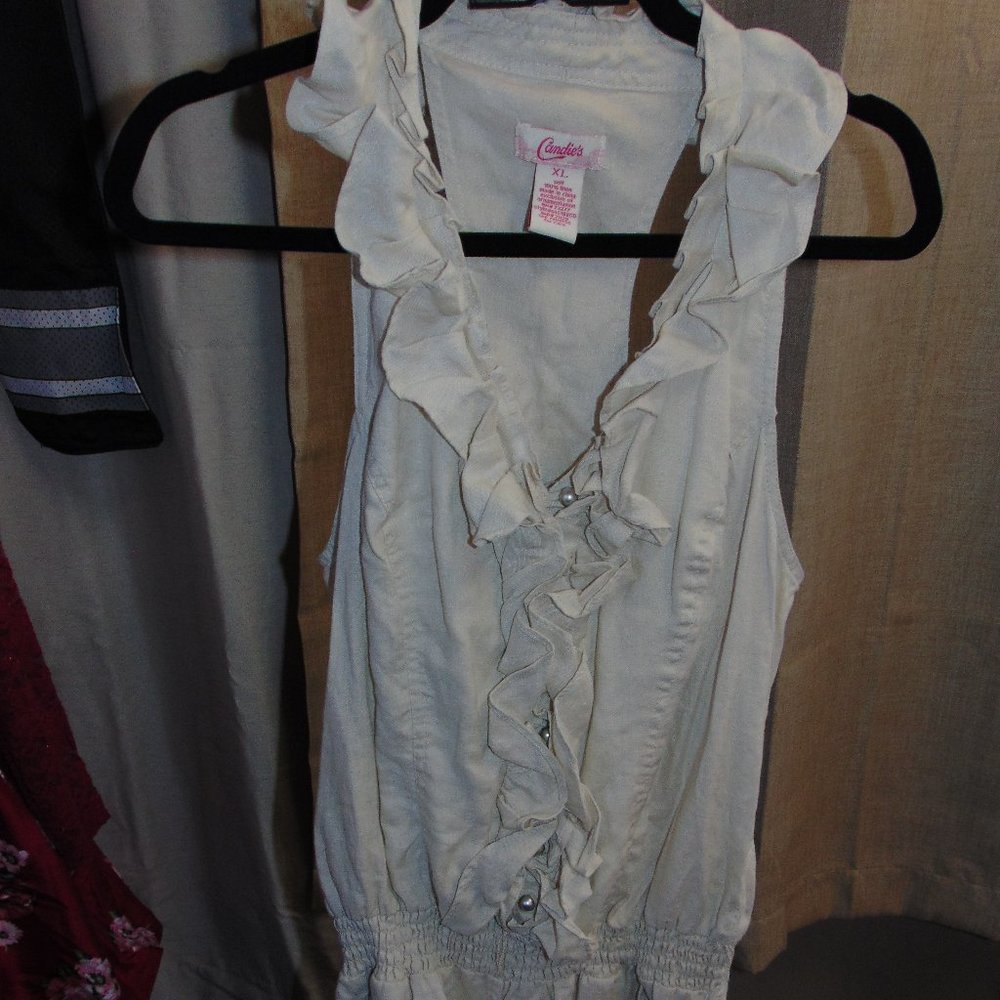 Candies Romper XL Cream Color   ((B3))